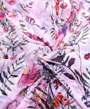 Chiffon Printed Fabric Online